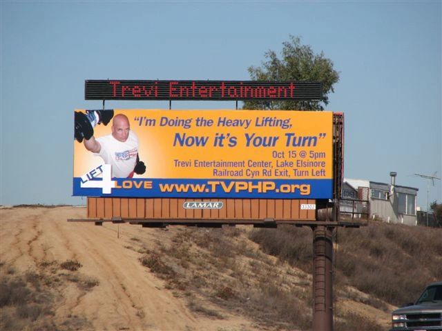 Lift4Love legacy billboard featuring Tim Nash